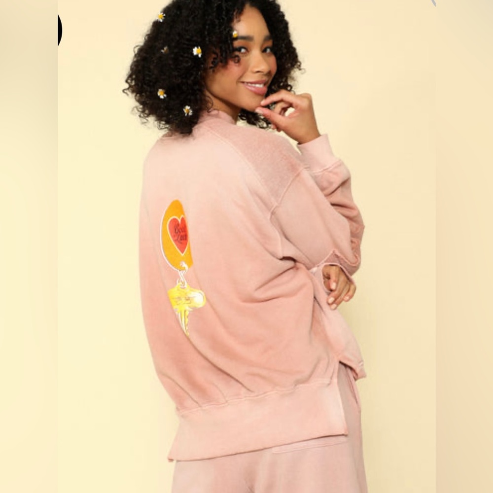 Boys Lie Key To My Heart Crewneck